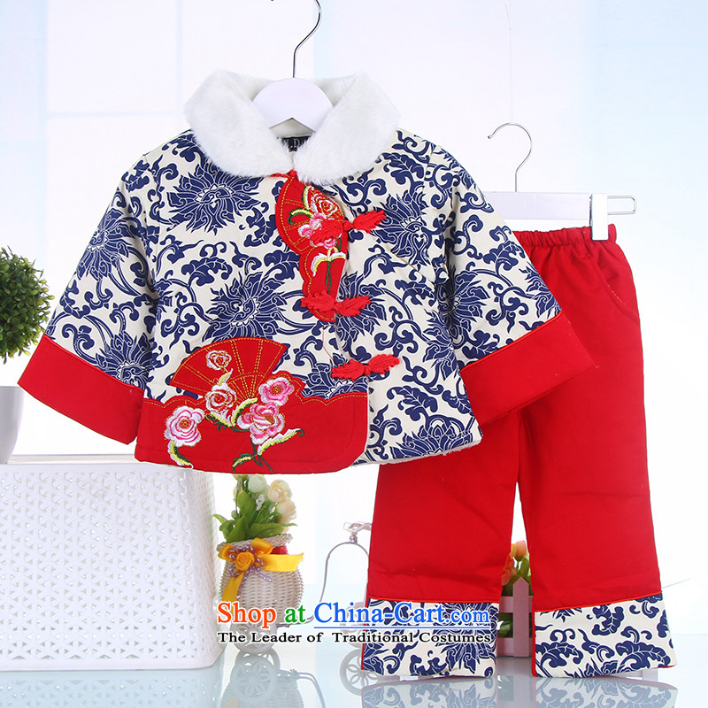 The girl child for winter New Year Children Tang dynasty women baby coat jackets with infant garment red 100 Bunnies Dodo xiaotuduoduo) , , , shopping on the Internet