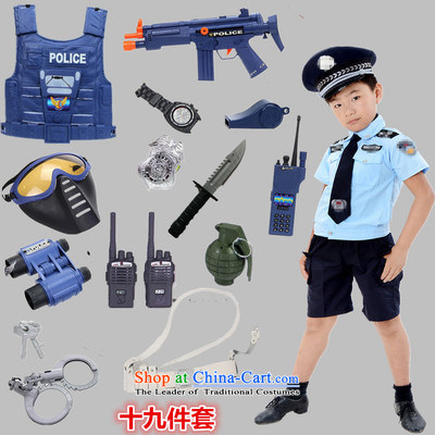The new police uniform uniform kindergarten children for boys and girls to show small police uniforms wearing the uniform of the police performance of small children long-sleeved men 6 piece 120 height picture, prices, brand platters! The elections are supplied in the national character of distribution, so action, buy now enjoy more preferential! As soon as possible.