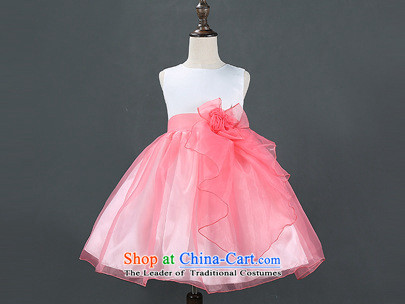 2015 Autumn, Korean girls are lovely and skirt spell flowers Princess Flower Girls dress girls skirt pink 130cm photo, prices, brand platters! The elections are supplied in the national character of distribution, so action, buy now enjoy more preferential! As soon as possible.