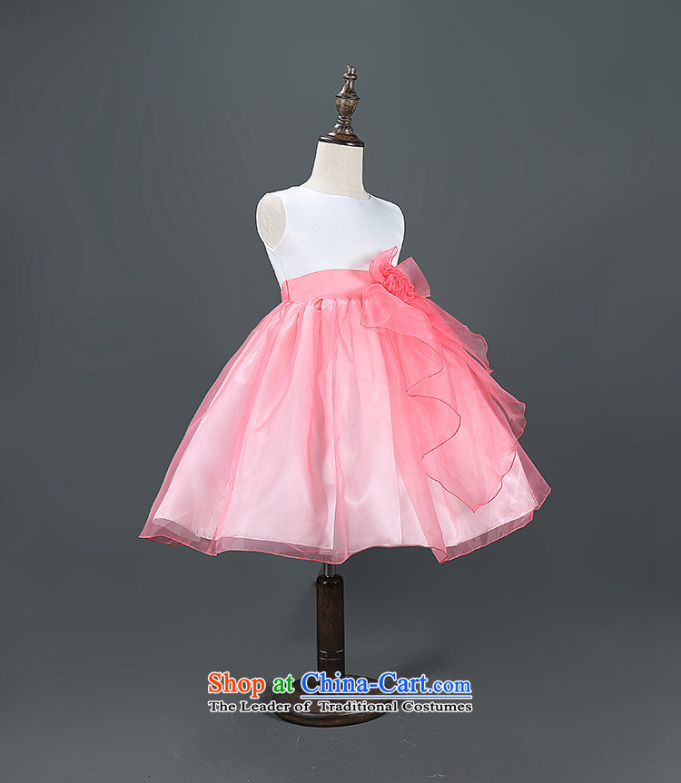 2015 Autumn, Korean girls are lovely and skirt spell flowers Princess Flower Girls dress girls skirt pink 130cm photo, prices, brand platters! The elections are supplied in the national character of distribution, so action, buy now enjoy more preferential! As soon as possible.