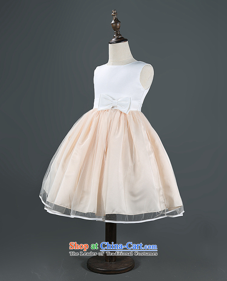 The Korean version of the autumn of 2015, the girl child and of children's wear dresses Foreign Trade Bow Tie Flower Girls dress girls skirt Yellow 130cm photo, prices, brand platters! The elections are supplied in the national character of distribution, so action, buy now enjoy more preferential! As soon as possible.