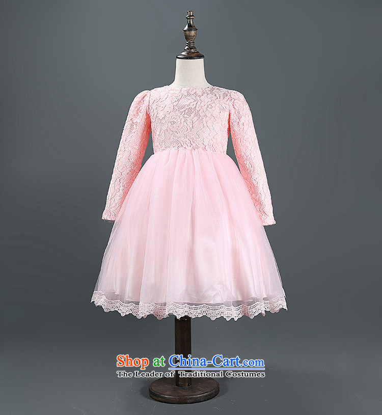 2015 Korean girls skirt autumn, children's wear girls dresses bow tie lace Top Loin of Princess dress skirt pink 140cm photo, prices, brand platters! The elections are supplied in the national character of distribution, so action, buy now enjoy more preferential! As soon as possible.