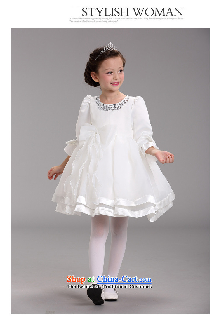 The girl child autumn and winter Princess owara long-sleeved white dress Fall/Winter Collections dress bon bon skirt children wedding dress, Snow White Flower Girls show piano bon bon dresses white 160 pictures, prices, brand platters! The elections are supplied in the national character of distribution, so action, buy now enjoy more preferential! As soon as possible.