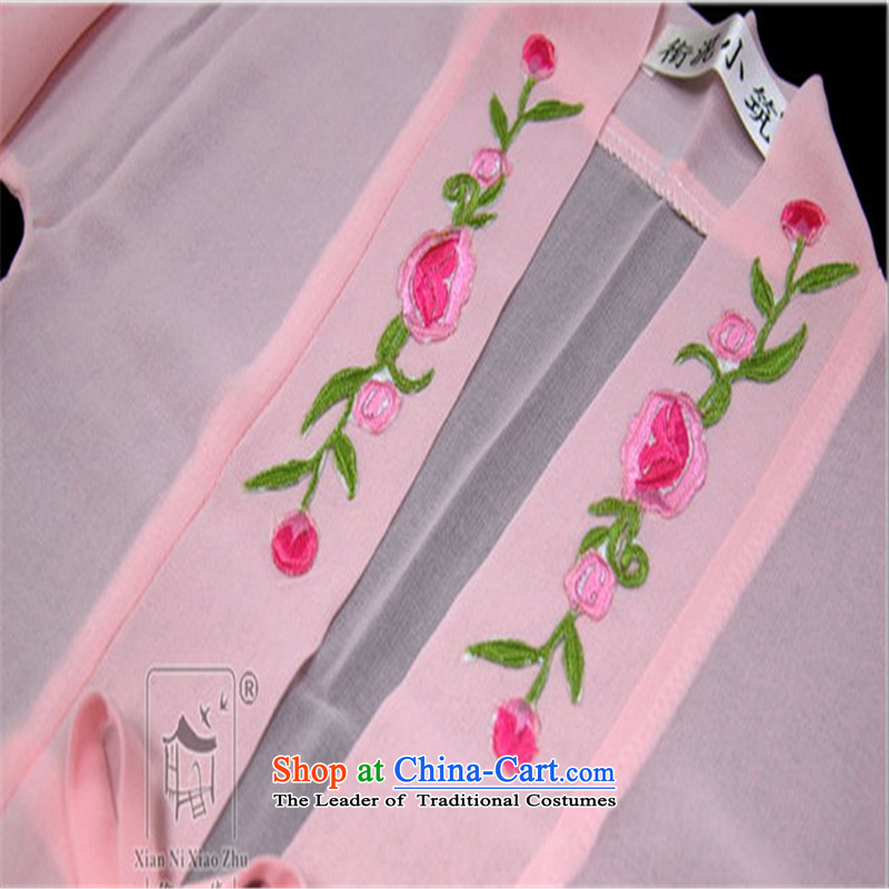 Sakura small prey Li Han-girl children costume chest you can multi-select attributes by using the national costumes skirt guzheng long skirt show services Pink 140cm(140cm spot height 1.4 m), recommended that the crown monkey , , , shopping on the Interne
