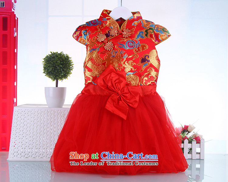 Autumn and winter thick baby Tang dynasty children New Year boxed girls cheongsam red 140 pictures will, prices, brand platters! The elections are supplied in the national character of distribution, so action, buy now enjoy more preferential! As soon as possible.