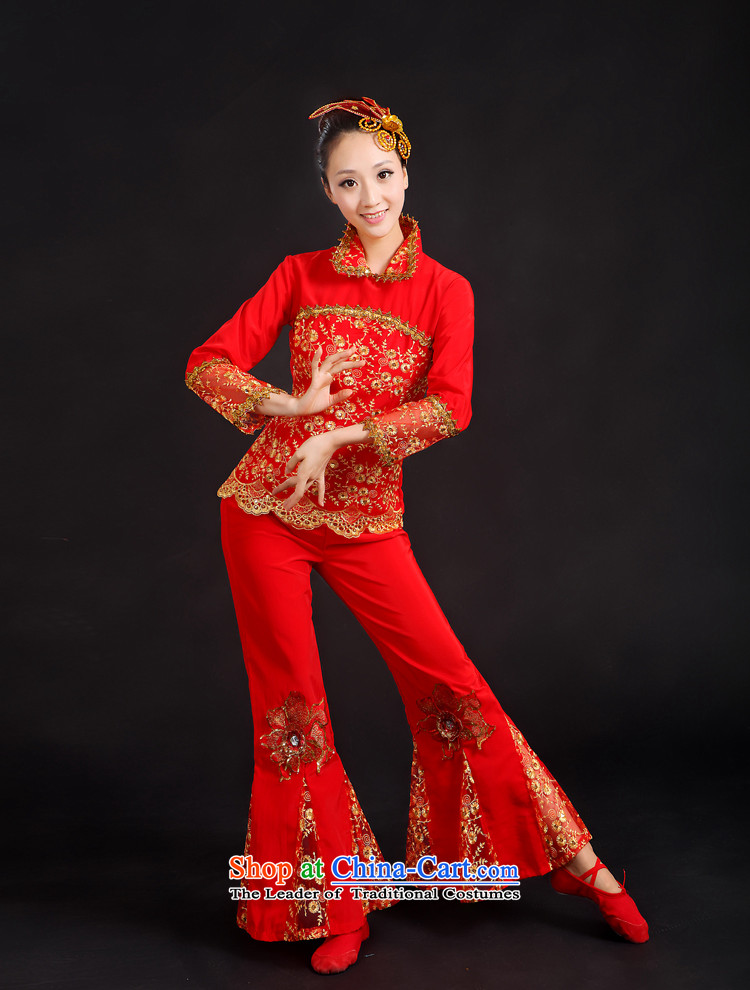 National services arena yangko janggu costumes dance fans handkerchief square long-sleeved dance will replace red XXXL picture, prices, brand platters! The elections are supplied in the national character of distribution, so action, buy now enjoy more preferential! As soon as possible.
