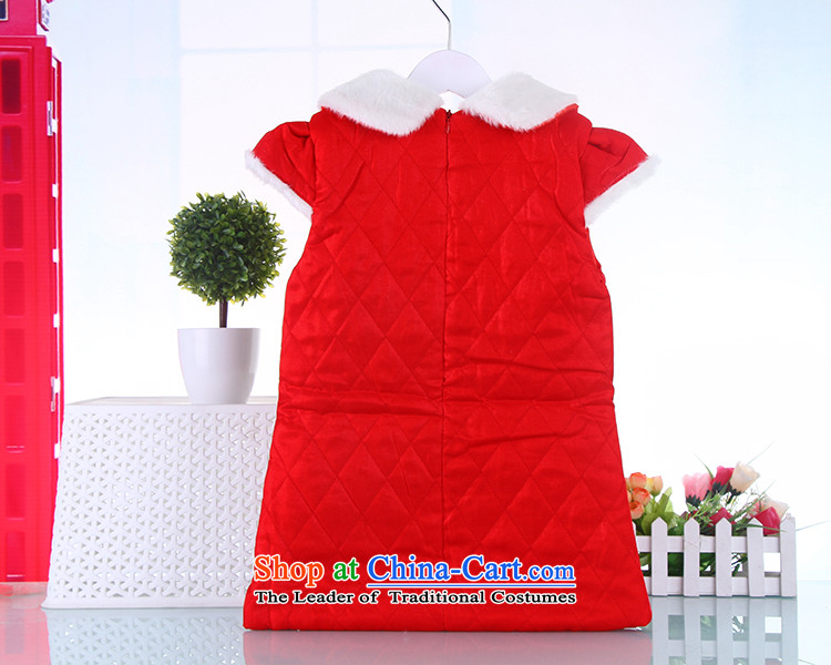 Tang dynasty children qipao girls of autumn and winter warm plus new year with lint-free baby winter clothes red 110 pictures, prices, brand platters! The elections are supplied in the national character of distribution, so action, buy now enjoy more preferential! As soon as possible.