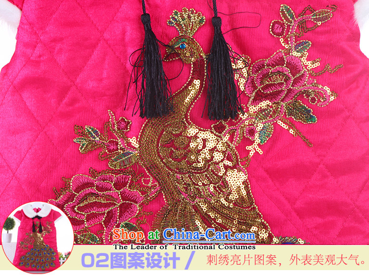 Tang dynasty children qipao girls of autumn and winter warm plus new year with lint-free baby winter clothes red 110 pictures, prices, brand platters! The elections are supplied in the national character of distribution, so action, buy now enjoy more preferential! As soon as possible.