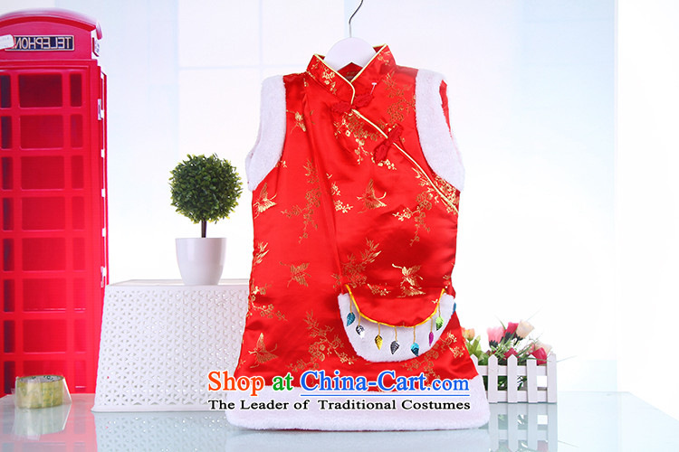 Tang Dynasty children serving giggling girl Po New Year clamp cotton coat cheongsam dress chinese red winter clothing 2-6 red 130 pictures, prices, brand platters! The elections are supplied in the national character of distribution, so action, buy now enjoy more preferential! As soon as possible.