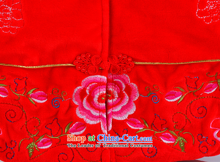 Winter folder cotton girls Tang Dynasty Betty Services 4-3-2-1 baby years-old baby girl festive cotton waffle jacket red 100 pictures, prices, brand platters! The elections are supplied in the national character of distribution, so action, buy now enjoy more preferential! As soon as possible.