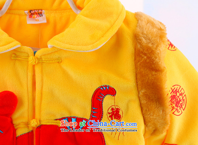 The new Child Tang dynasty boy winter package pure cotton waffle dress infant baby birthday new year-old yellow 90 Pack 0-1--2-3 picture, prices, brand platters! The elections are supplied in the national character of distribution, so action, buy now enjoy more preferential! As soon as possible.