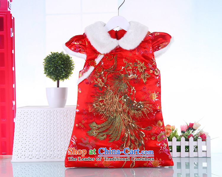 The 2015 autumn and winter clothes national costumes girls clip cotton robe cheongsam dress red 110 pictures, prices, brand platters! The elections are supplied in the national character of distribution, so action, buy now enjoy more preferential! As soon as possible.
