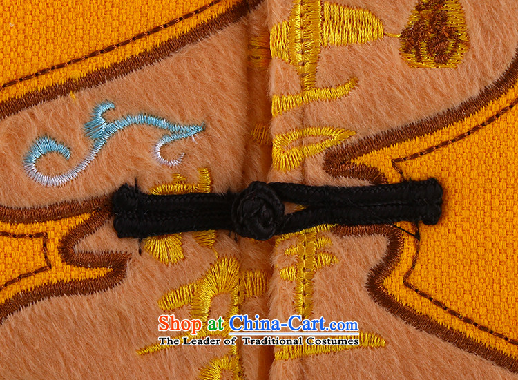 Tang Dynasty baby boy infants long-sleeved baby jackets with spring and autumn, children under the age ceremony clothes clothing yellow 90 pictures, prices, brand platters! The elections are supplied in the national character of distribution, so action, buy now enjoy more preferential! As soon as possible.