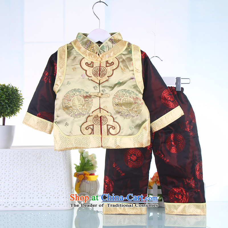 2015 WINTER boy children for winter costume infant age ãþòâ kit birthday baby Tang Dynasty New Year 75,800,000 80 yellow dress Bunnies Dodo xiaotuduoduo) , , , shopping on the Internet