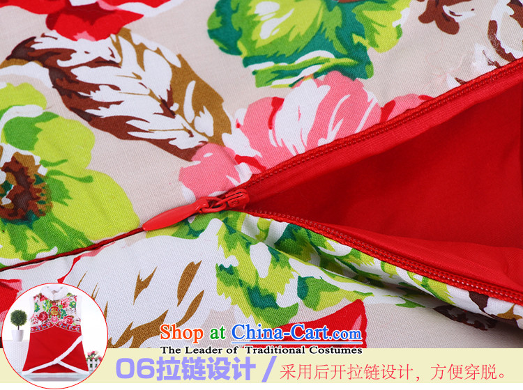 2015 new girls qipao winter children Tang vests the skirt of small and medium-sized child saika sepia pictures show red dress, the price and the 110 brand platters! The elections are supplied in the national character of distribution, so action, buy now enjoy more preferential! As soon as possible.