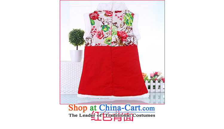 Children's Wear 2015 new girls qipao children New Year with winter coat skirt children for Winter celebration for the Tang Dynasty will red 110 pictures, prices, brand platters! The elections are supplied in the national character of distribution, so action, buy now enjoy more preferential! As soon as possible.