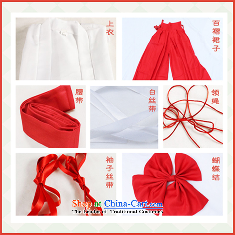 Cosplay costumes inuyasha platyodis cos female shaman services with the wig puppeteers clothes props spot female shaman Services + puppeteers + socks , L, Crown monkey , , , shopping on the Internet