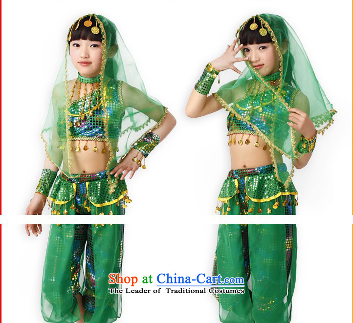 61. Children will dance wearing belly new early childhood, Xinjiang ethnic dance India skirt girls show services red 140cm photo, prices, brand platters! The elections are supplied in the national character of distribution, so action, buy now enjoy more preferential! As soon as possible.
