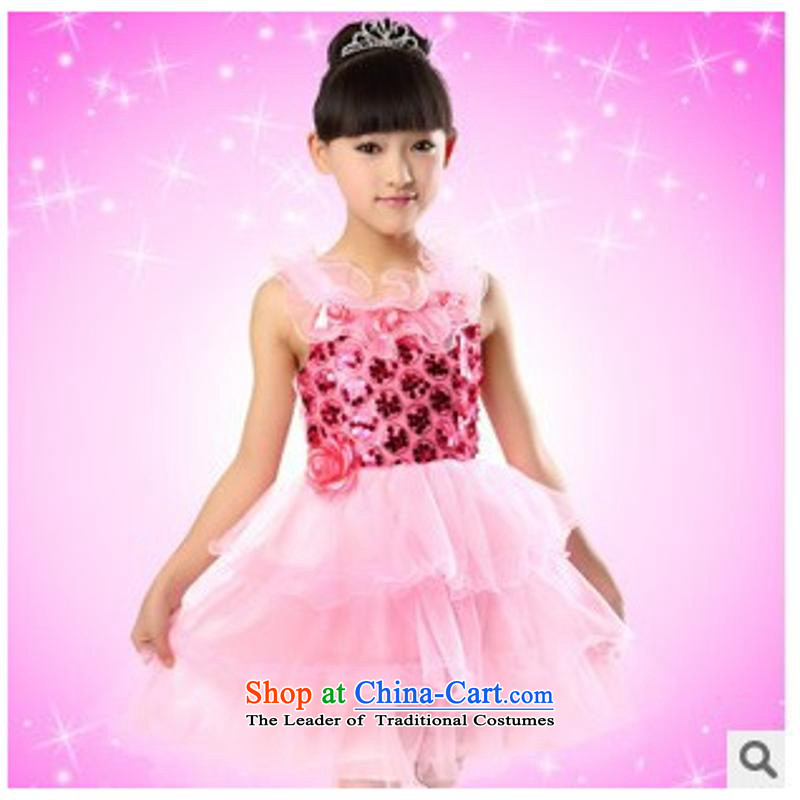 61. Children new children's elementary school students will dance wearing girls dress princess show dancing skirt white 150cm, services and Jie (rvie.) , , , shopping on the Internet
