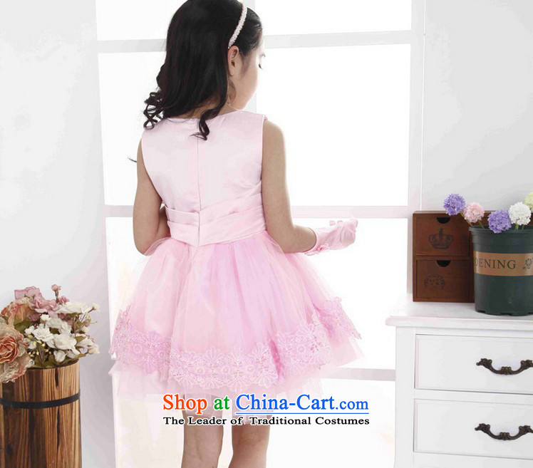 The girl child princess dress skirt Flower Girls dress show group of children will bon bon skirt small moderator Show Services white picture, prices, 120cm brand platters! The elections are supplied in the national character of distribution, so action, buy now enjoy more preferential! As soon as possible.