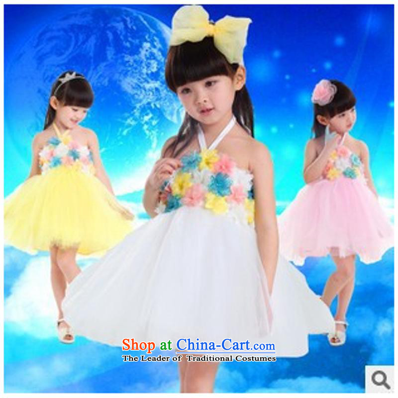 61. Children Dance costumes dance females skirt princess skirt bon bon skirt modern dance show services pink dress (in accordance with the American 120cm, leyier) , , , shopping on the Internet