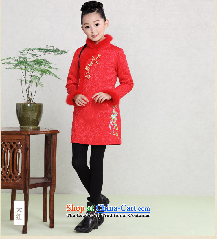 The Burkina found 2015 children's wear girls qipao cheongsam dress long-sleeved CUHK child Tang dynasty China wind-thick cotton, the red clip 150 pictures, prices, brand platters! The elections are supplied in the national character of distribution, so action, buy now enjoy more preferential! As soon as possible.