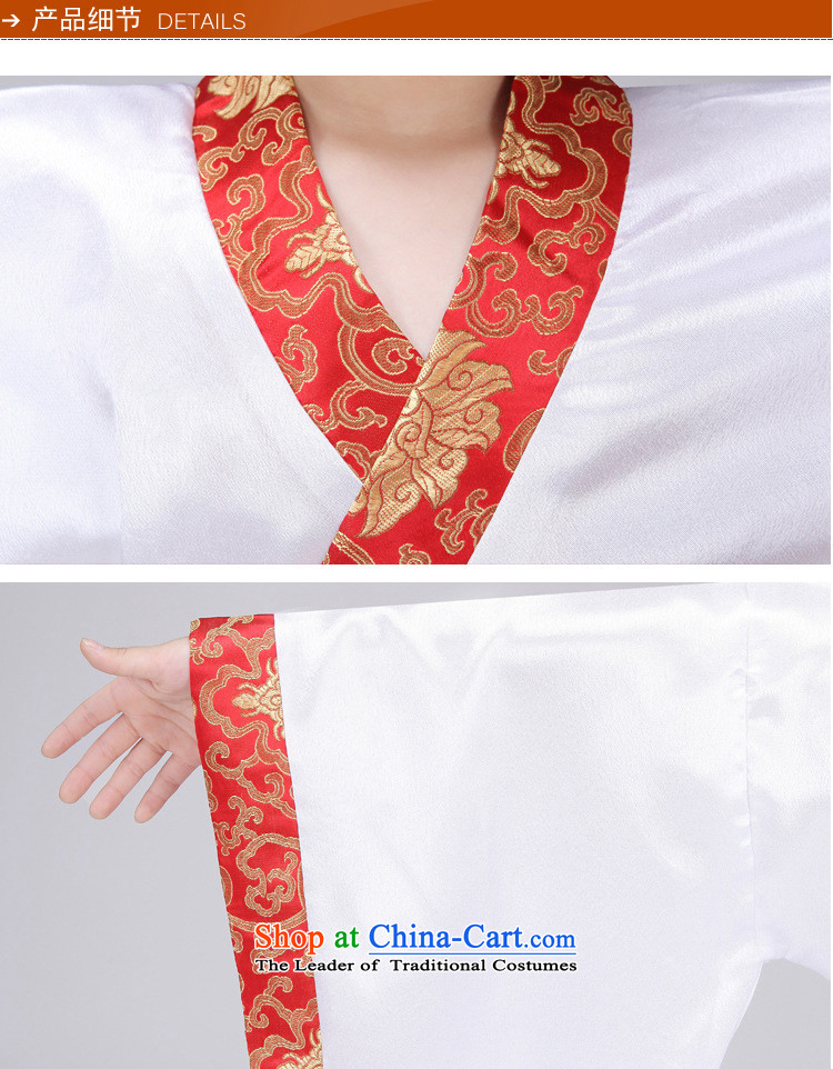Children costume for boys and girls will Han-young scholar disciples regulations Stage Drama floor serving girls photo album white red trim 5.30 picture, prices, brand platters! The elections are supplied in the national character of distribution, so action, buy now enjoy more preferential! As soon as possible.