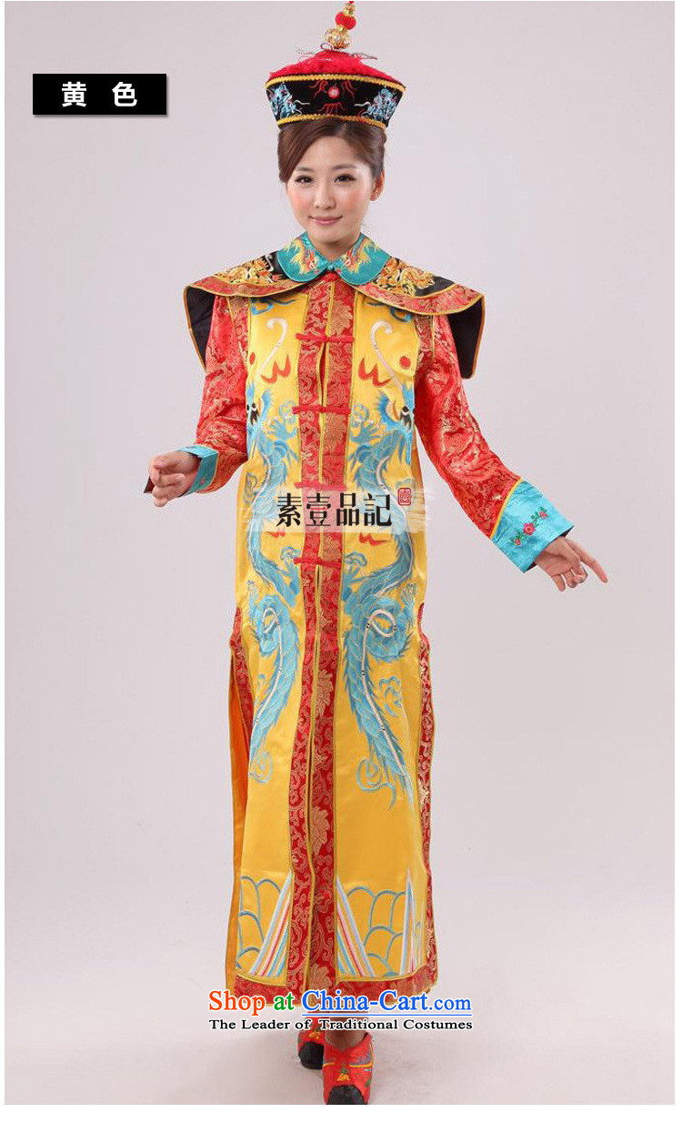 Through the drama of the Qing Dynasty, Ms. cos ancient costumes Queen's palace Huang Tai Hou Mi Gwi-goddess Lucina stage costumes are Code Red Picture, prices, brand platters! The elections are supplied in the national character of distribution, so action, buy now enjoy more preferential! As soon as possible.