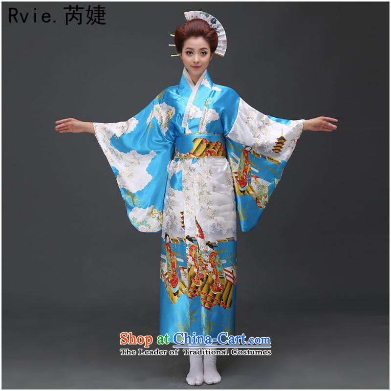 Traditional Japanese-style robes robes female kimono is long uniform temptation photo building photo album stage performances services Pink S, and involved (rvie.) , , , shopping on the Internet