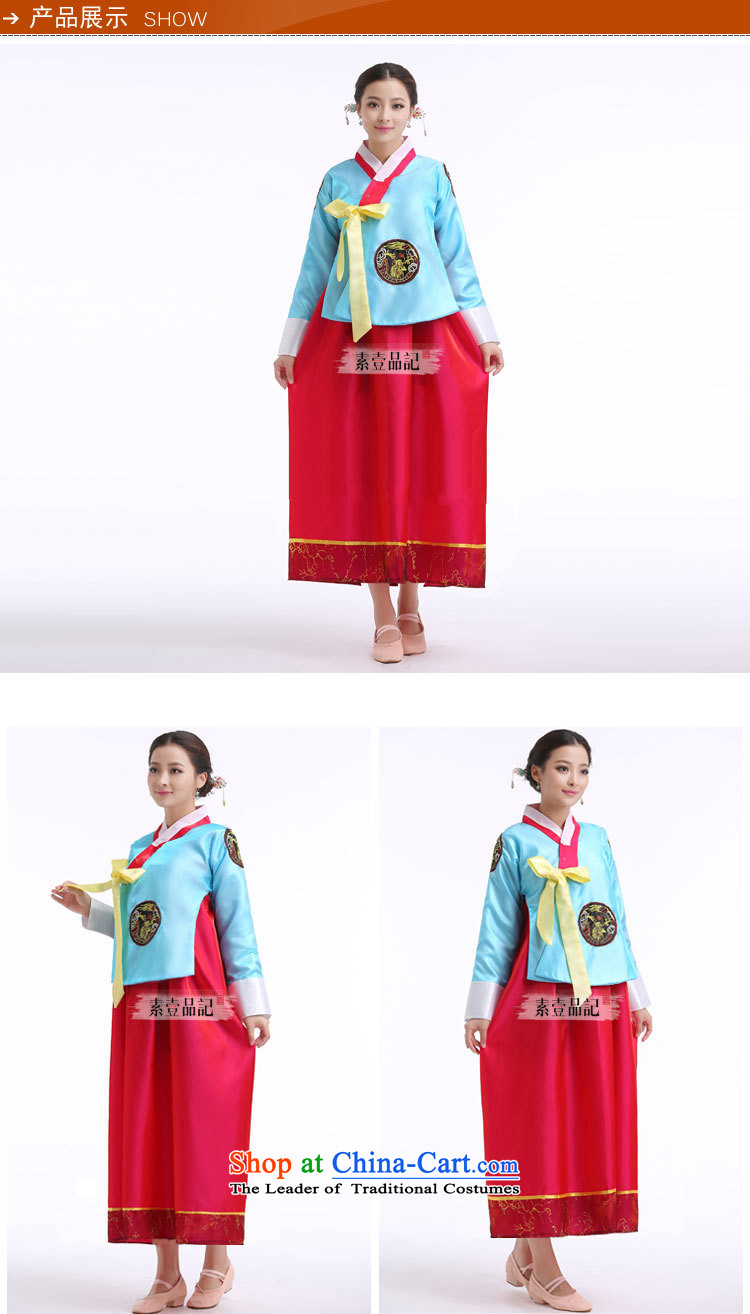 Korean traditional palace, the DPRK's hanbok ethnic dances performances showing the Stage Costume 4 Color on the Green Red M picture, prices, brand platters! The elections are supplied in the national character of distribution, so action, buy now enjoy more preferential! As soon as possible.