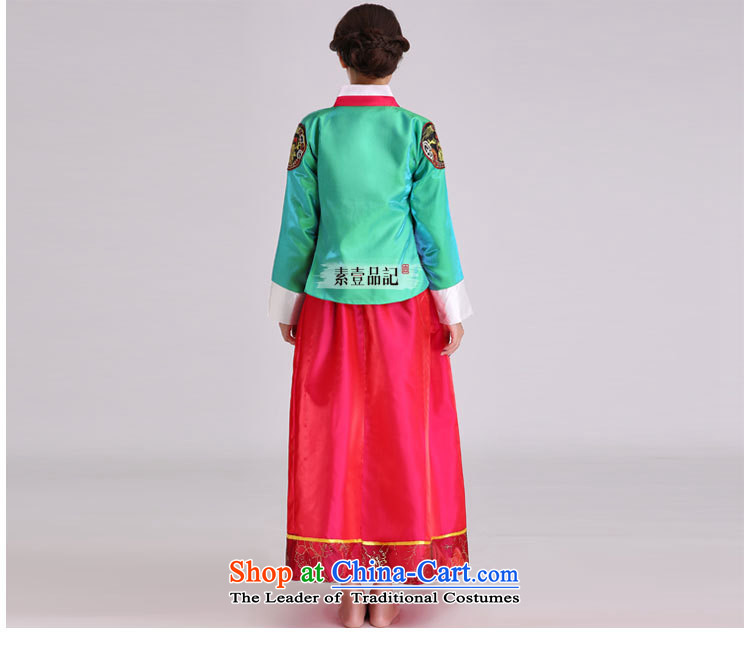 Korean traditional palace, the DPRK's hanbok ethnic dances performances showing the Stage Costume 4 Color on the Green Red M picture, prices, brand platters! The elections are supplied in the national character of distribution, so action, buy now enjoy more preferential! As soon as possible.