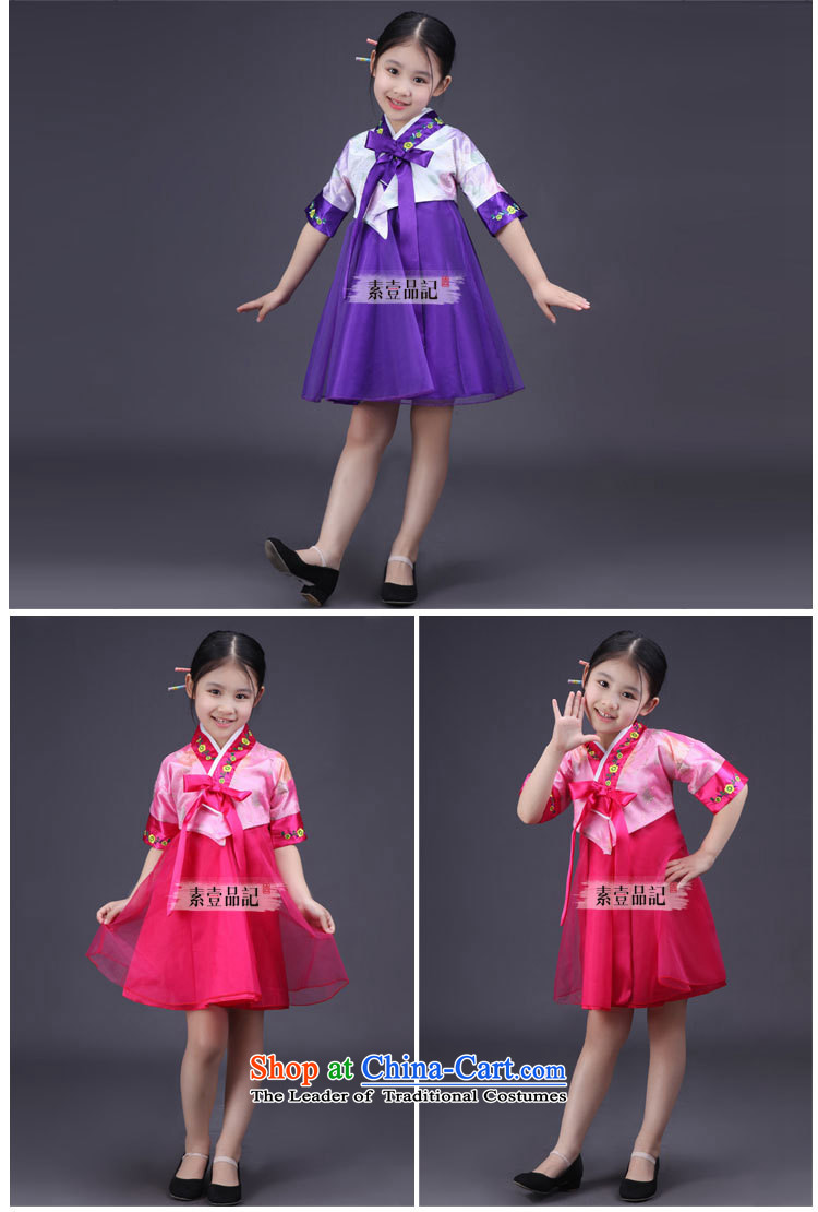 61 new dress short-sleeved little girl children traditional Korean clothes kit Korean nation stage performances showing the toner on the rehabilitation of the Red 120cm photo, prices, brand platters! The elections are supplied in the national character of distribution, so action, buy now enjoy more preferential! As soon as possible.