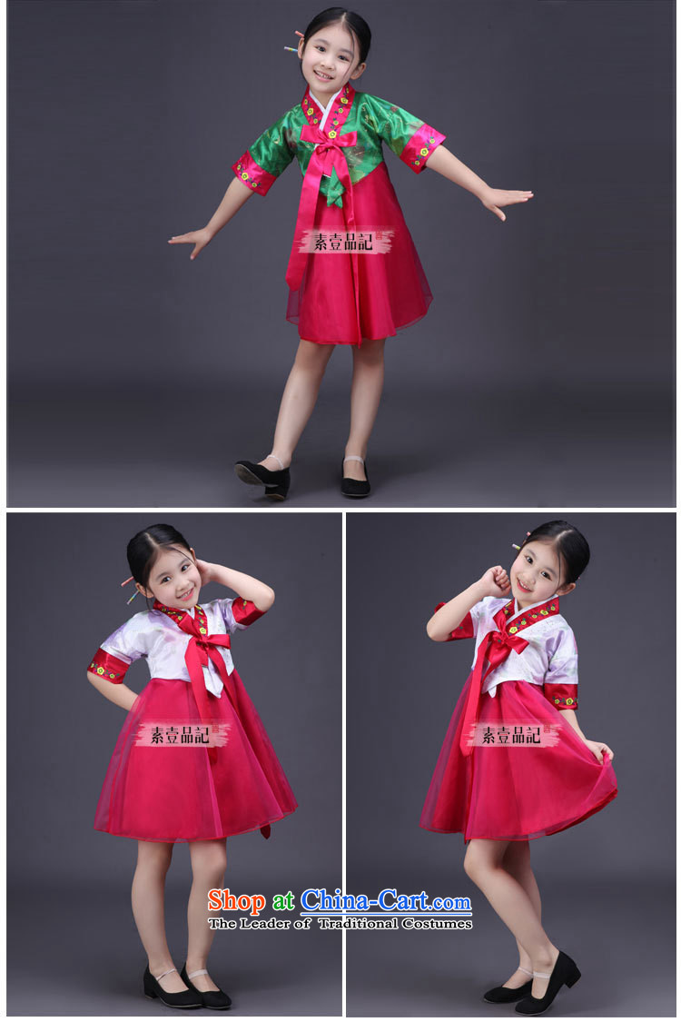 61 new dress short-sleeved little girl children traditional Korean clothes kit Korean nation stage performances showing the toner on the rehabilitation of the Red 120cm photo, prices, brand platters! The elections are supplied in the national character of distribution, so action, buy now enjoy more preferential! As soon as possible.