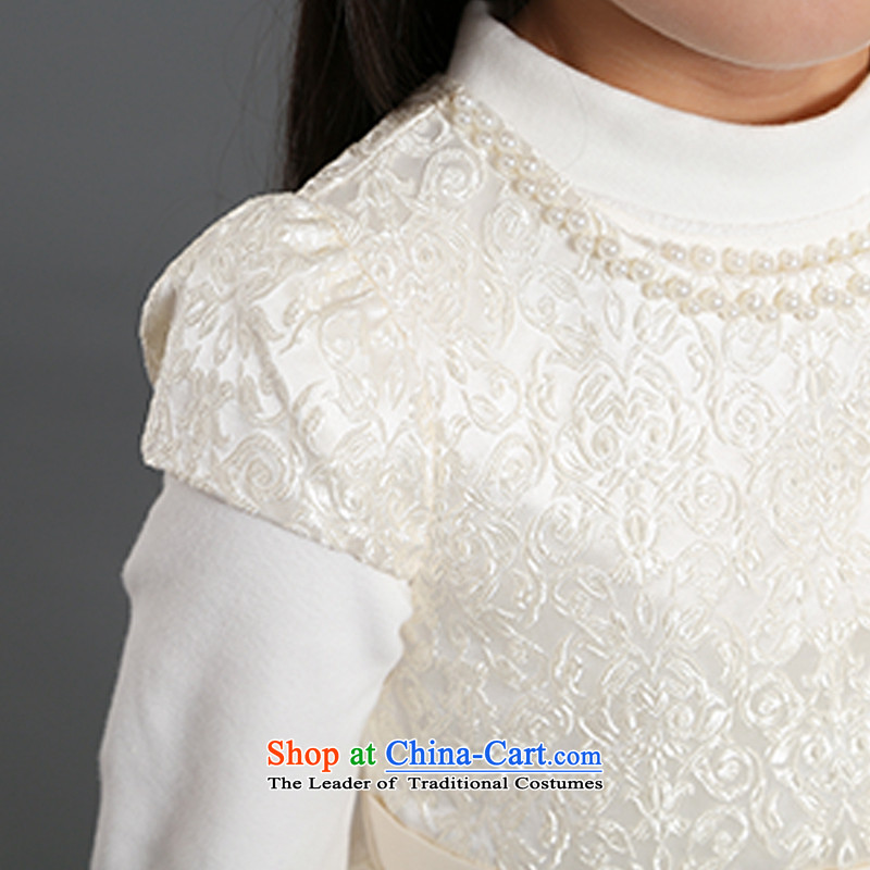 Tien Po autumn and winter new wedding flower girls dress children female wedding dress princess girls will dress skirt moderator dress orange 135cm photo, prices, brand platters! The elections are supplied in the national character of distribution, so action, buy now enjoy more preferential! As soon as possible.