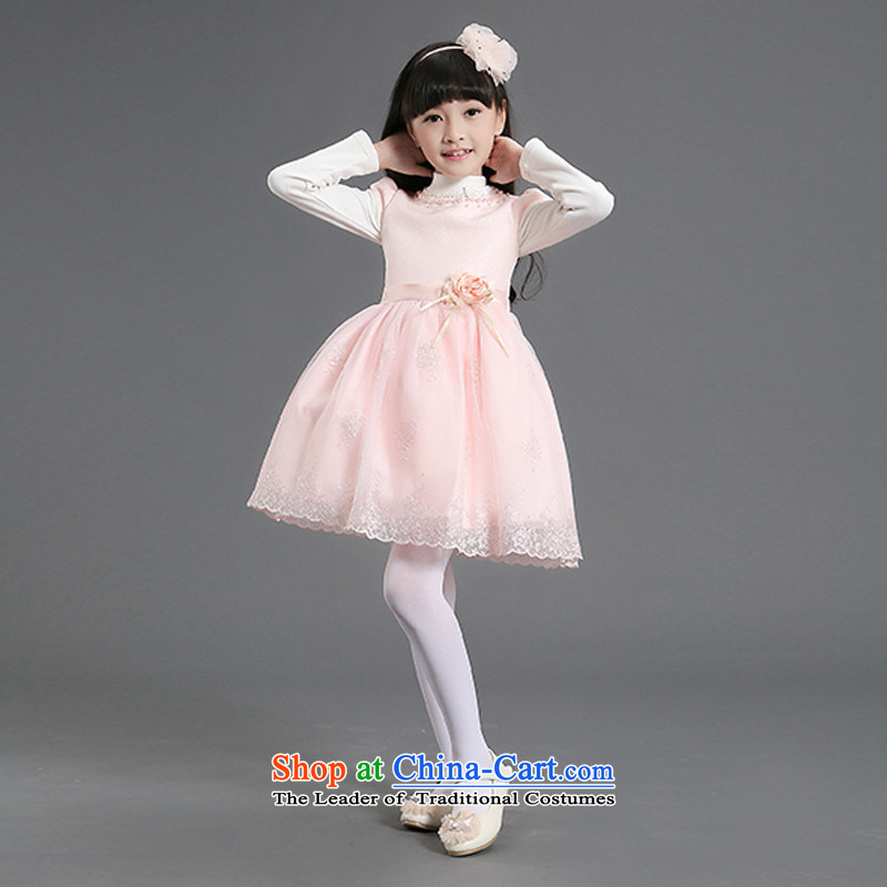 Tien Po autumn and winter, children dress girls princess suits skirt Wedding Dress Short-sleeved children wedding dress piano will dress toner orange 130cm photo, prices, brand platters! The elections are supplied in the national character of distribution, so action, buy now enjoy more preferential! As soon as possible.