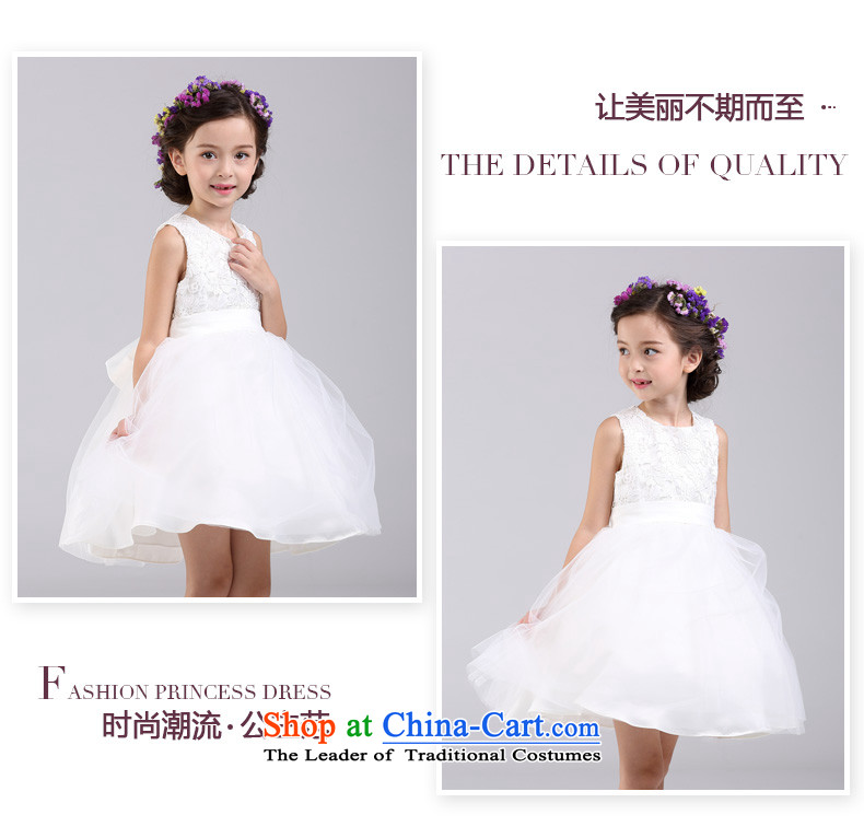 Children's wear girls New Princess will dress short-sleeved white flower girl children moderator wedding dresses little girl bon bon skirt the new short-sleeved white dress 160 pictures, prices, brand platters! The elections are supplied in the national character of distribution, so action, buy now enjoy more preferential! As soon as possible.