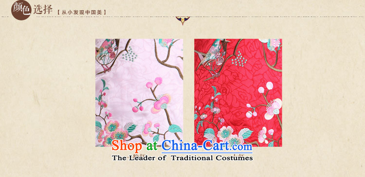 The Burkina found 2015 autumn and winter new children's wear China wind short-sleeved qipao clip cotton warm Tang dynasty girls qipao skirt red 150 pictures, prices, brand platters! The elections are supplied in the national character of distribution, so action, buy now enjoy more preferential! As soon as possible.