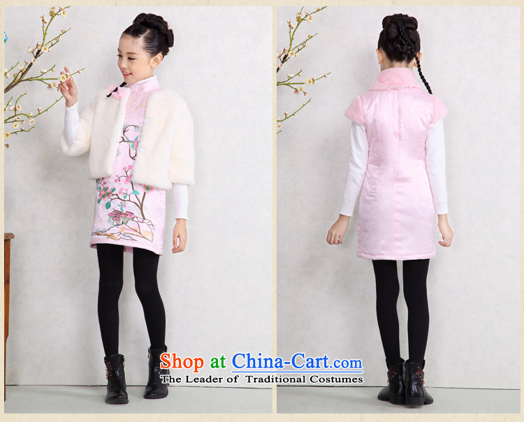The Burkina found 2015 autumn and winter new children's wear China wind short-sleeved qipao clip cotton warm Tang dynasty girls qipao skirt red 150 pictures, prices, brand platters! The elections are supplied in the national character of distribution, so action, buy now enjoy more preferential! As soon as possible.