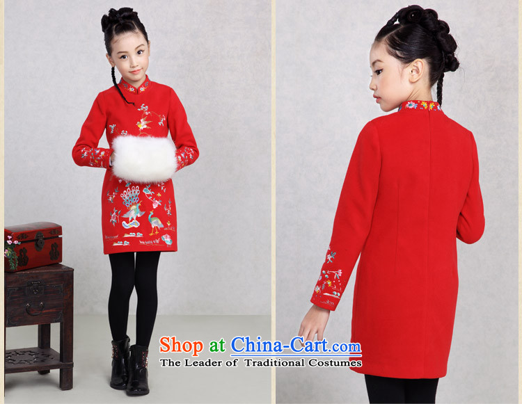 The Burkina found 2015 autumn and winter new children's wear girls qipao China wind long-sleeved Embroidered pink dress qipao CUHK child 140 pictures, prices, brand platters! The elections are supplied in the national character of distribution, so action, buy now enjoy more preferential! As soon as possible.