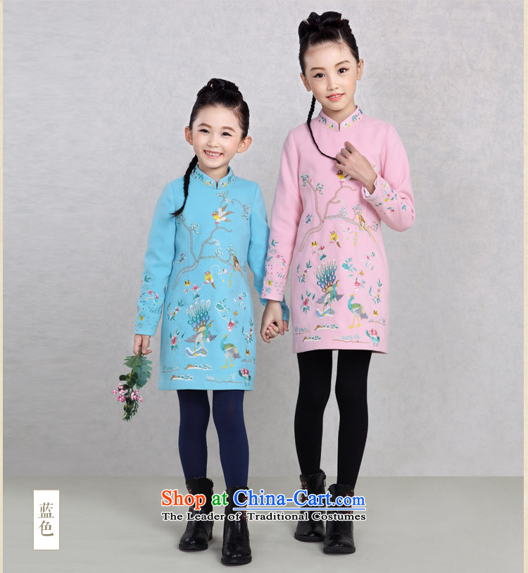 The Burkina found 2015 autumn and winter new children's wear girls qipao China wind long-sleeved Embroidered pink dress qipao CUHK child 140 pictures, prices, brand platters! The elections are supplied in the national character of distribution, so action, buy now enjoy more preferential! As soon as possible.