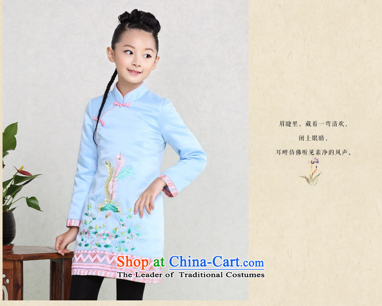 The Burkina found 2015 autumn and winter new girls cotton qipao China wind embroidery long-sleeved folder cotton CUHK child cheongsam dress pink 120 pictures, prices, brand platters! The elections are supplied in the national character of distribution, so action, buy now enjoy more preferential! As soon as possible.