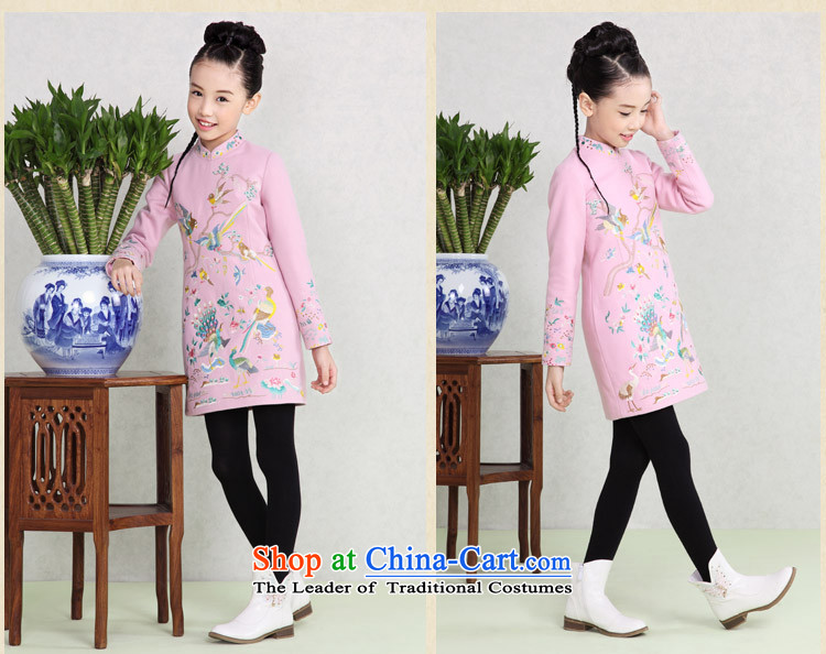 The Burkina found 2015 autumn and winter new children's wear girls qipao China wind long-sleeved embroidered CUHK child cheongsam dress children dress code 34505293 pink 160 pictures, prices, brand platters! The elections are supplied in the national character of distribution, so action, buy now enjoy more preferential! As soon as possible.