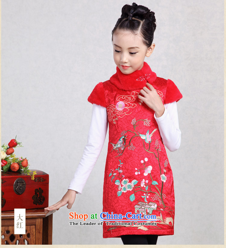 The Burkina found 2015 autumn and winter new children's wear China wind short-sleeved qipao clip cotton warm Tang dynasty cheongsam dress with a couplet girls 160 pictures, prices, brand platters! The elections are supplied in the national character of distribution, so action, buy now enjoy more preferential! As soon as possible.