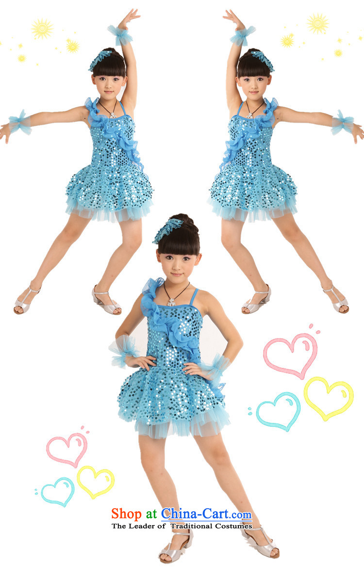 New paragraph 61 Children Dance Latin dance wearing bright modern girls chip will children primary school stage shows white 130cm photo, prices, brand platters! The elections are supplied in the national character of distribution, so action, buy now enjoy more preferential! As soon as possible.