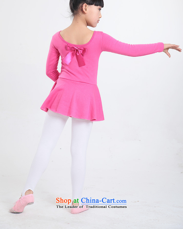 Children Dance clothing exercise clothing girls Dance Dance serving women skirt long-sleeved early childhood ballet girls exercise clothing Pink Plus lint-free pictures, prices, 120cm brand platters! The elections are supplied in the national character of distribution, so action, buy now enjoy more preferential! As soon as possible.