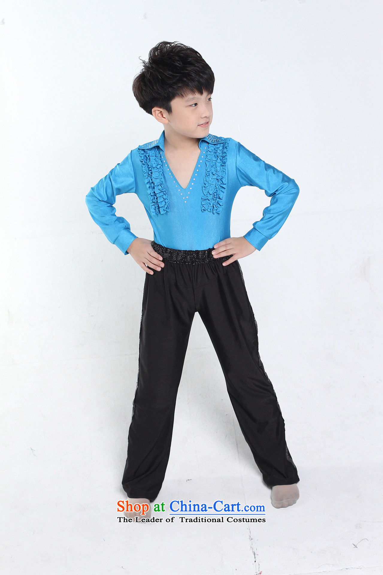 The boy Latin dance practitioners wearing the new children fall with long-sleeved Latin dance performances service kit costumes and black 140cm photo, prices, brand platters! The elections are supplied in the national character of distribution, so action, buy now enjoy more preferential! As soon as possible.