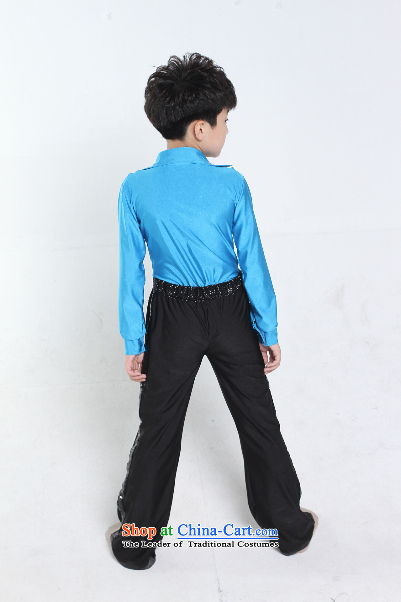 The boy Latin dance practitioners wearing the new children fall with long-sleeved Latin dance performances service kit costumes and black 140cm photo, prices, brand platters! The elections are supplied in the national character of distribution, so action, buy now enjoy more preferential! As soon as possible.