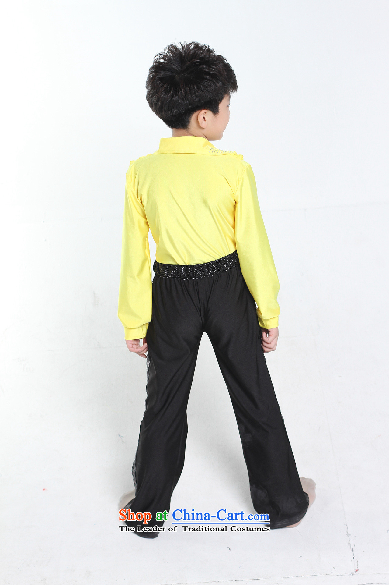 The boy Latin dance practitioners wearing the new children fall with long-sleeved Latin dance performances service kit costumes and black 140cm photo, prices, brand platters! The elections are supplied in the national character of distribution, so action, buy now enjoy more preferential! As soon as possible.