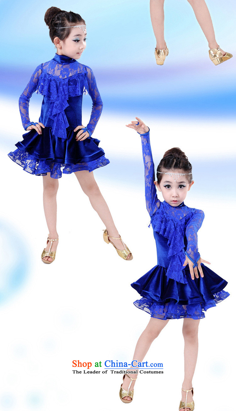 The new 610 children will stage costumes and girls long-sleeved dresses exercise clothing Latin dance services red A 120cm) photo, prices, brand platters! The elections are supplied in the national character of distribution, so action, buy now enjoy more preferential! As soon as possible.