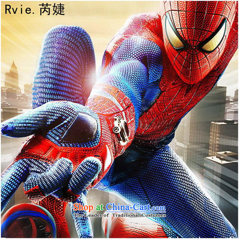 Halloween spider cosplay costumes of tight clothing child adult-hero show package spider spider -140cm, children and involved (rvie.) , , , shopping on the Internet